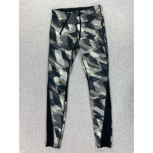 Nike Dri Fit Full Length Compression Running Training Pants (Women's Small) Gray